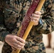 Promotion Ceremony at Original Battle of Tarawa Site