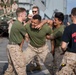 Marines endure the OC Spray Confidence Course