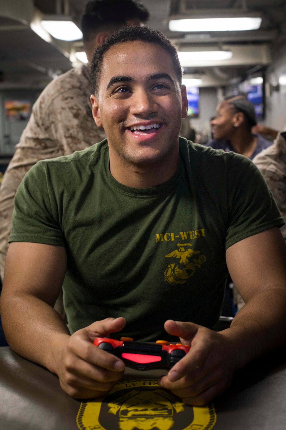 Marines and Sailors face off in the Fifa World Cup Finals