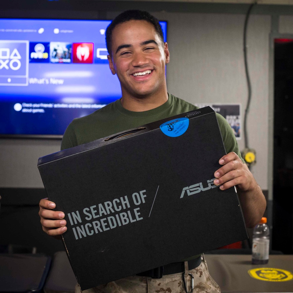 Marines and Sailors face off in the Fifa World Cup Finals