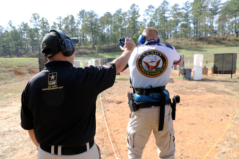 Navy Shooting Team competes at Fort Benning