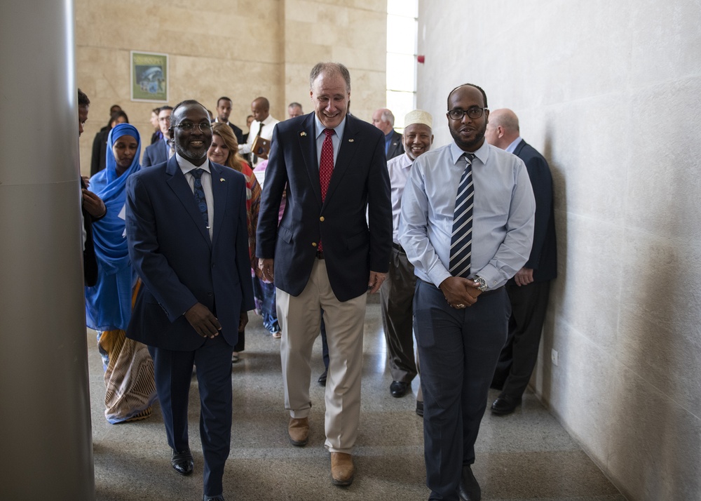 CODEL visits Camp Lemonnier, Djibouti National Assembly