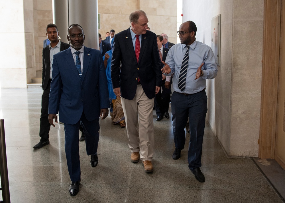 CODEL visits Camp Lemonnier, Djibouti National Assembly