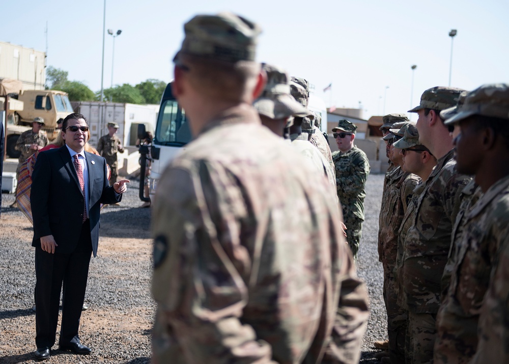 CODEL visits Camp Lemonnier, Djibouti National Assembly