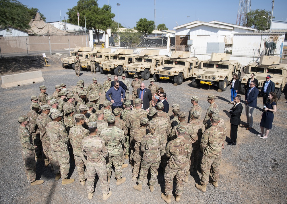 CODEL visits Camp Lemonnier, Djibouti National Assembly