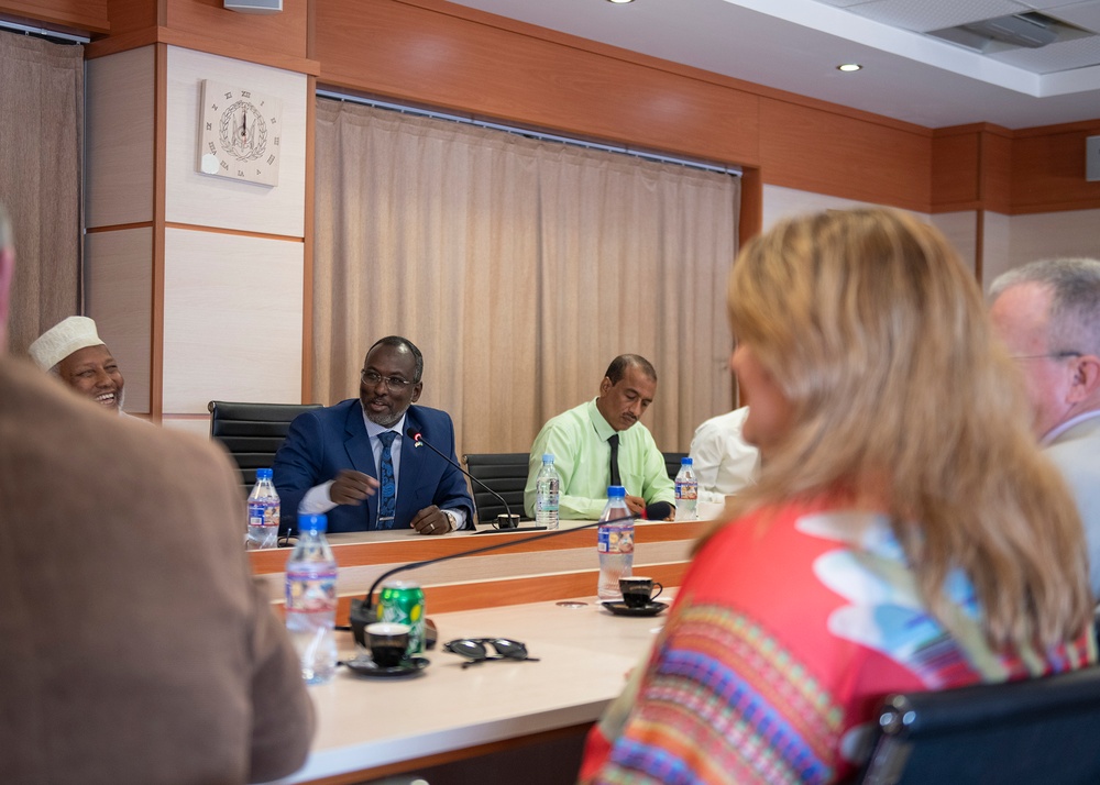 CODEL visits Camp Lemonnier, Djibouti National Assembly