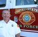 Schriever assistant fire chief shaves mustache for breast cancer awareness