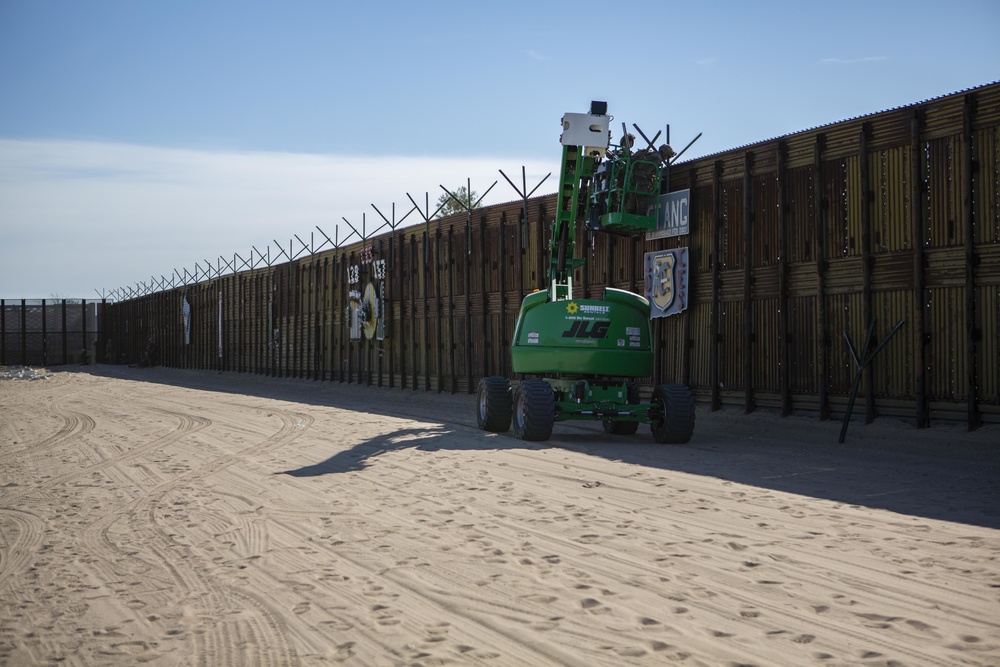U.S. Marines assist CBP with Border Support