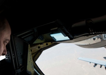 KC-135 Stratotanker team keeps warfighters fueled