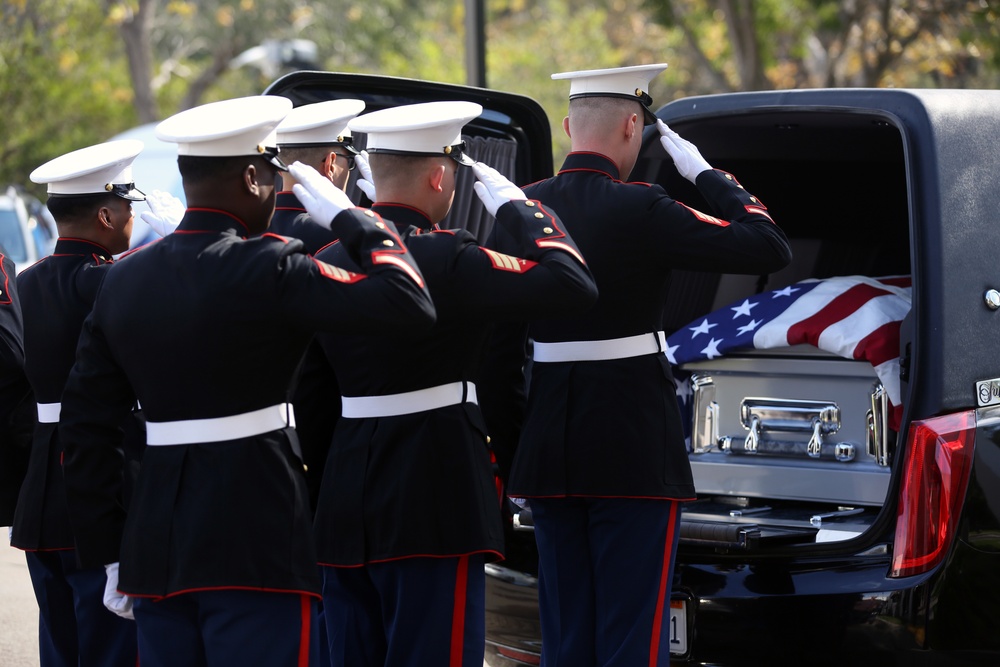 No man left behind: U.S. Marine given proper burial after 76 years