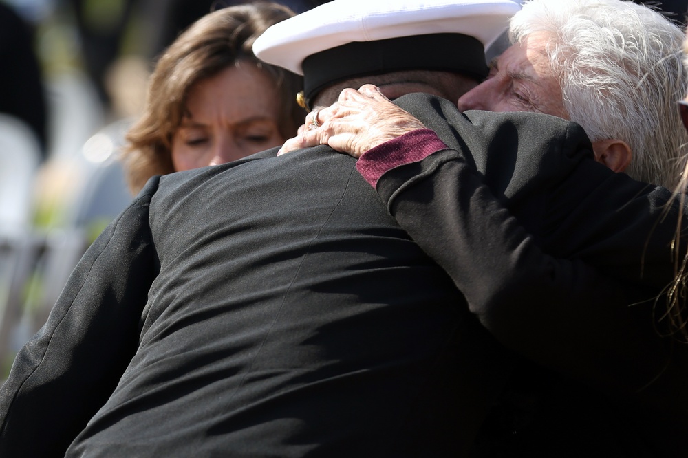 No man left behind: U.S. Marine given proper burial after 76 years