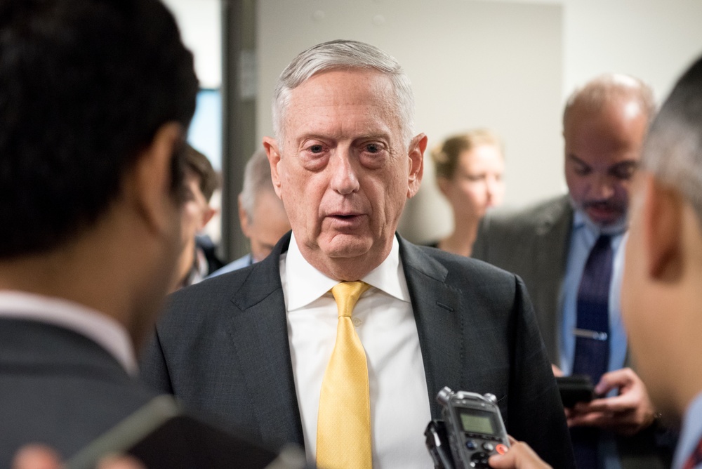 SD speaks to reporters at the Pentagon