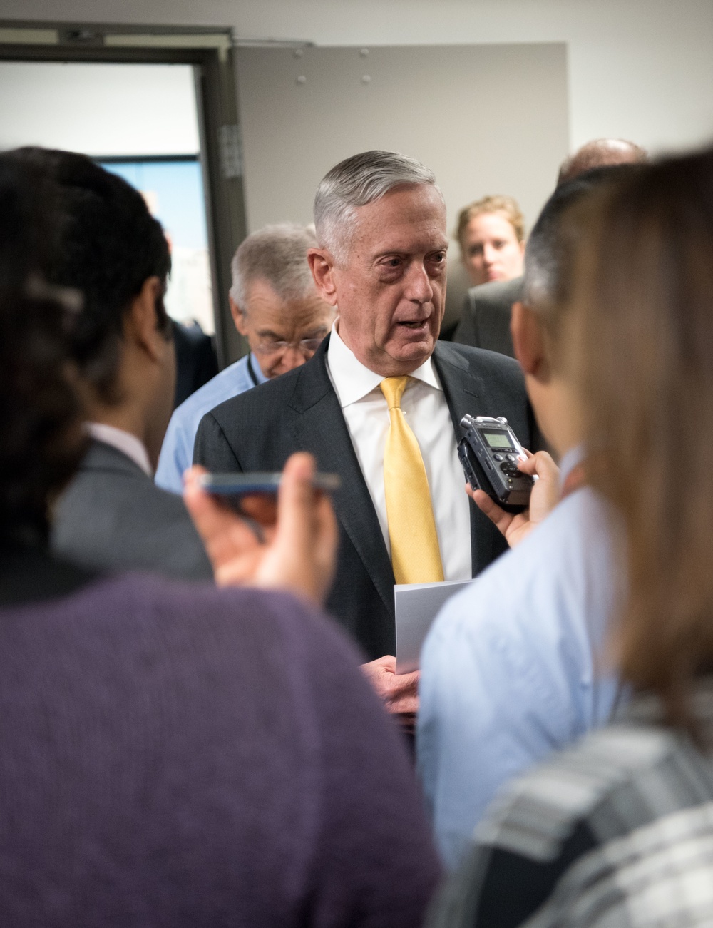 SD speaks to reporters at the Pentagon