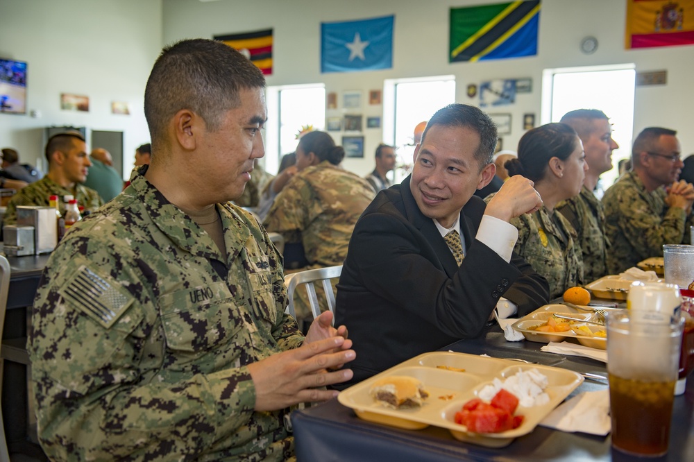 U.S. Representatives visit Camp Lemonnier