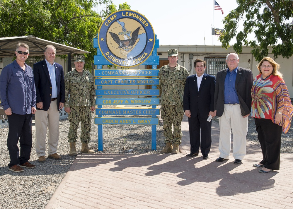 U.S. Representatives visit Camp Lemonnier