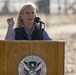 Secretary of Homeland Security Kirstjen M. Nielsen holds a press conference at Border Field State Park