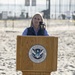 Secretary of Homeland Security Kirstjen M. Nielsen holds a press conference at Border Field State Park