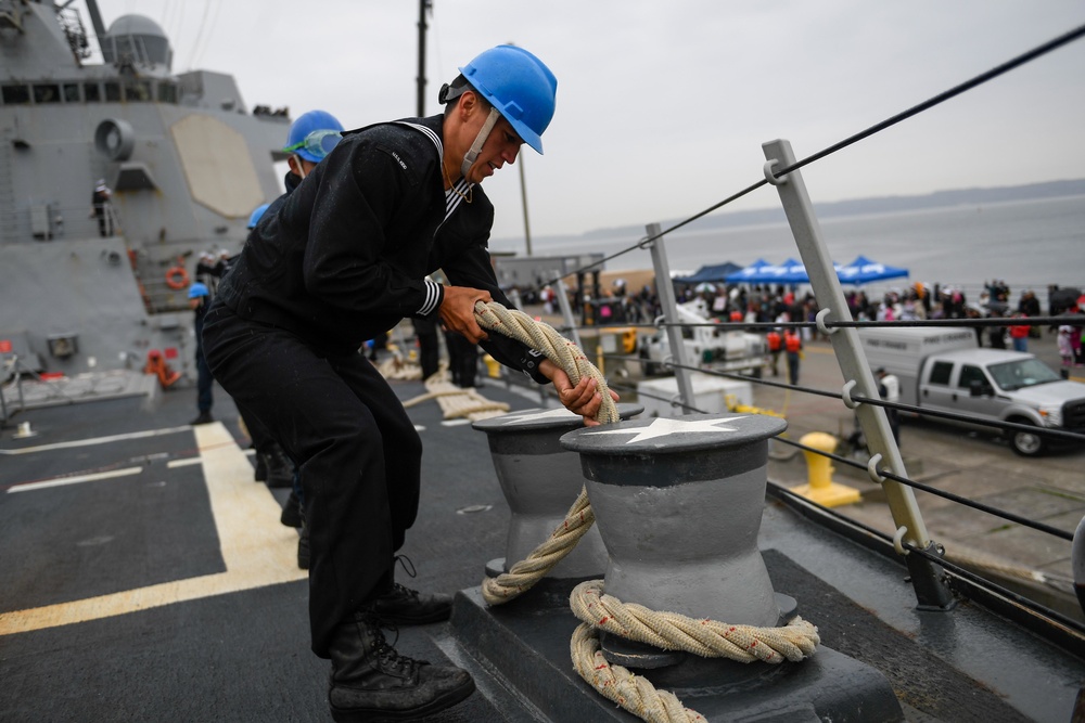 USS Shoup Homecoming