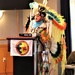 Comanche dancer shares traditions with Fort McCoy during observance