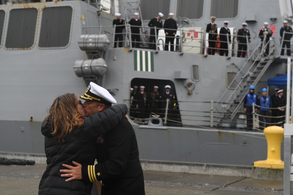 USS Shoup Homecoming