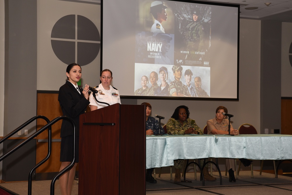 NRD San Antonio hosts DEP, Influencer Meeting to prepare Females for the Navy