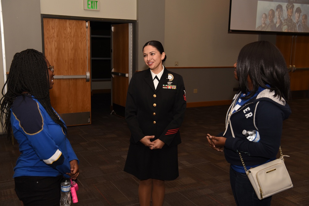 NRD San Antonio hosts DEP, Influencer Meeting to prepare Females for the Navy