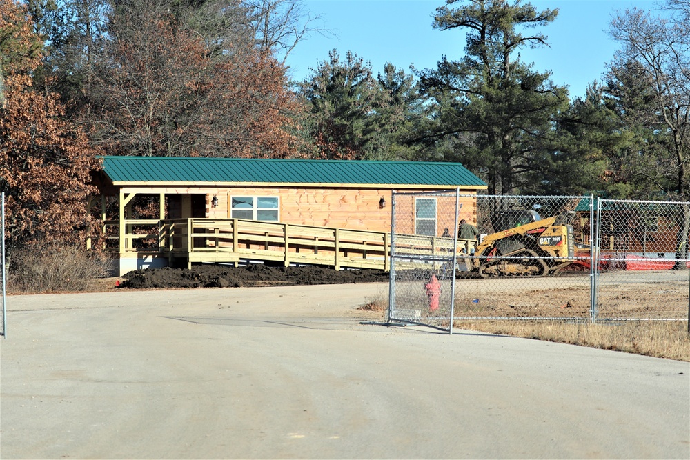 New cabins at Fort McCoy's Pine View Campground