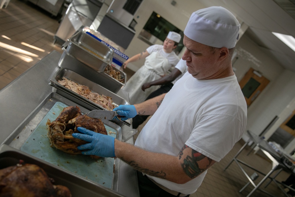 Carving Turkey Slices