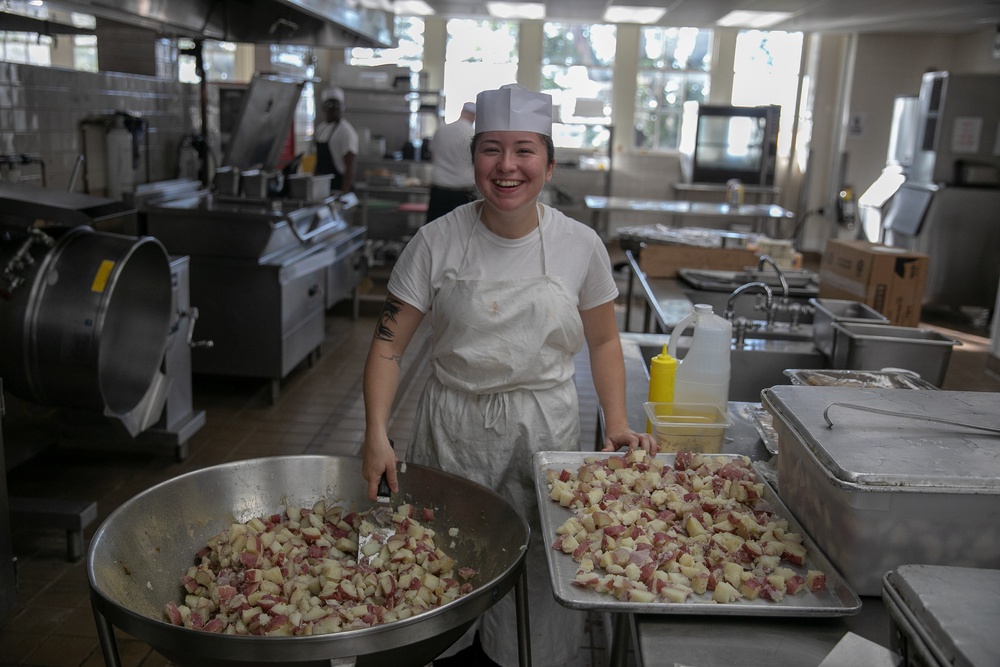 Preparing Potatoes