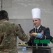 3-25 GSAB Commander serves Thanksgiving meal