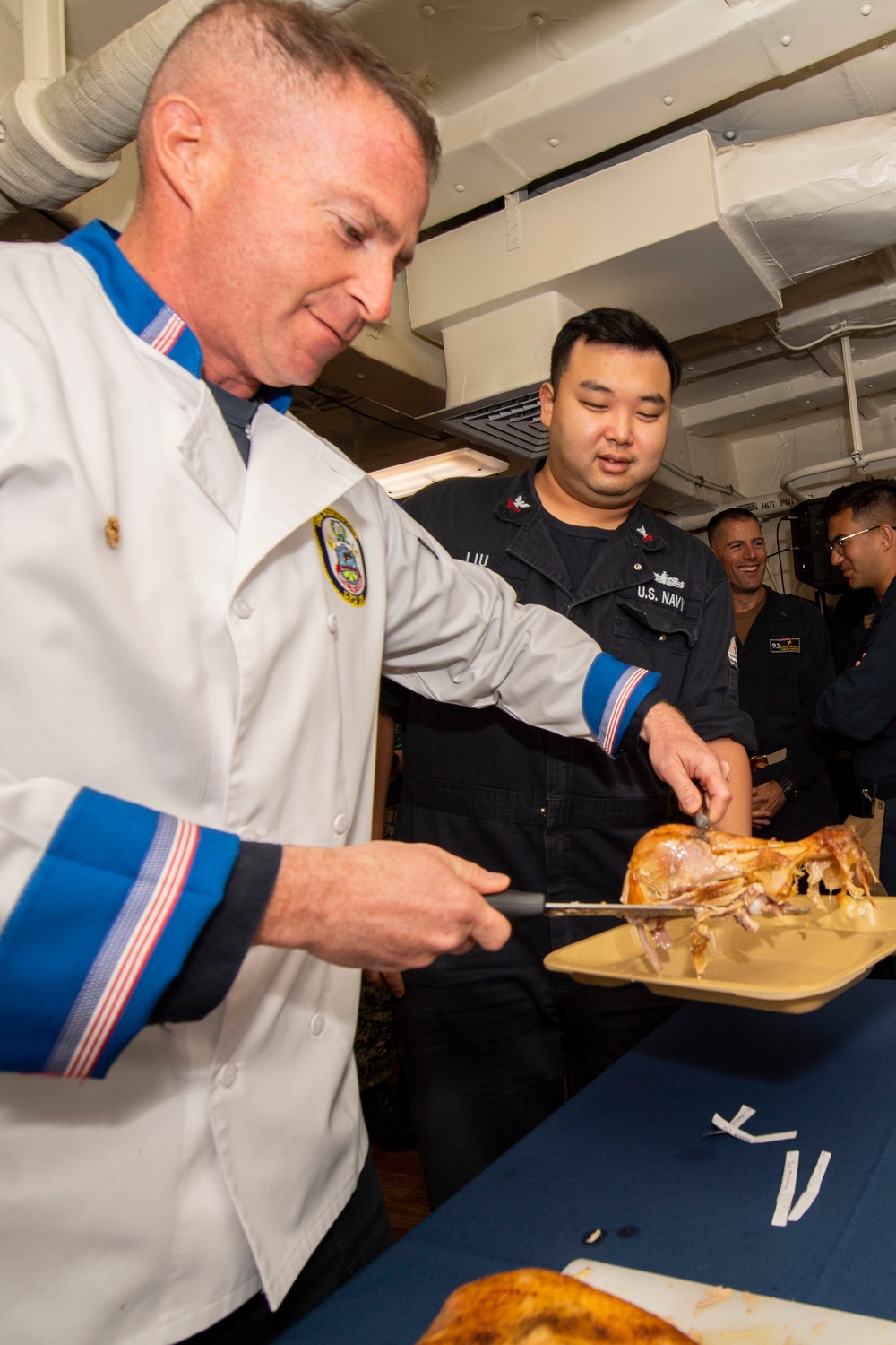 USS Somerset Celebrates Thanksgiving