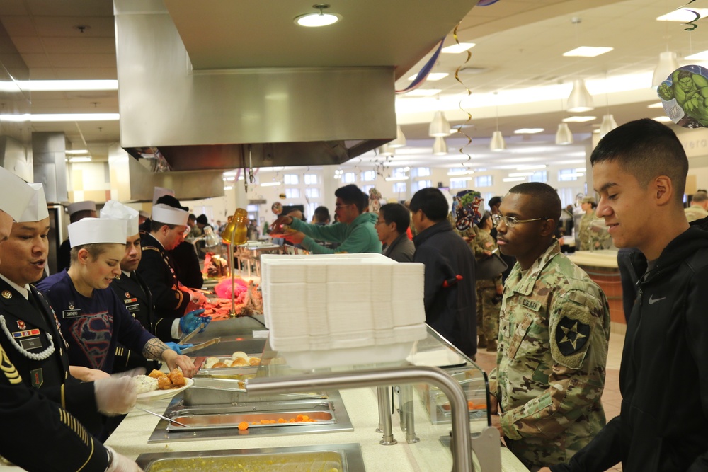 7th Infantry Division's Thanksgiving Meals at Joint Base Lewis-McChord