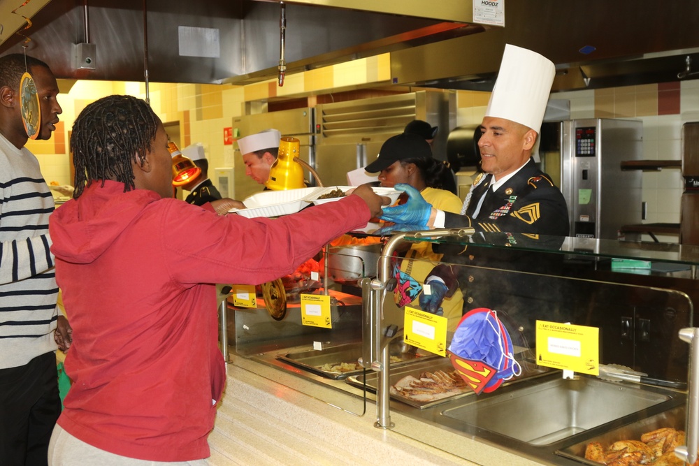 7th Infantry Division's Thanksgiving Meals at Joint Base Lewis-McChord