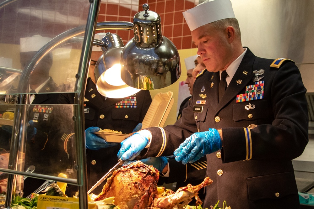 7th Infantry Division's Thanksgiving Meals at Joint Base Lewis-McChord