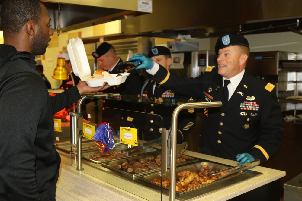 7th Infantry Division's Thanksgiving Meals at Joint Base Lewis-McChord