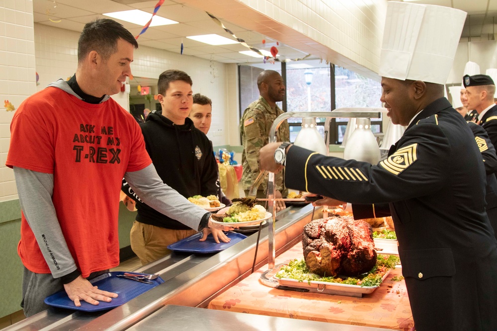 7th Infantry Division's Thanksgiving Meals at Joint Base Lewis-McChord