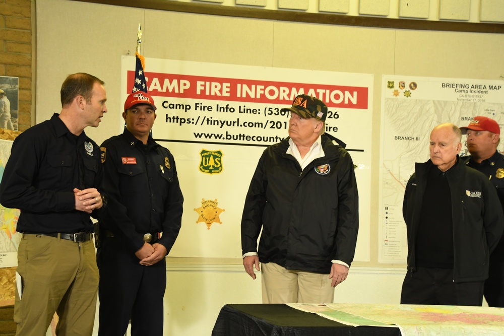 His Hometown Destroyed, Guardsman Finds Purpose in Camp Fire Activation