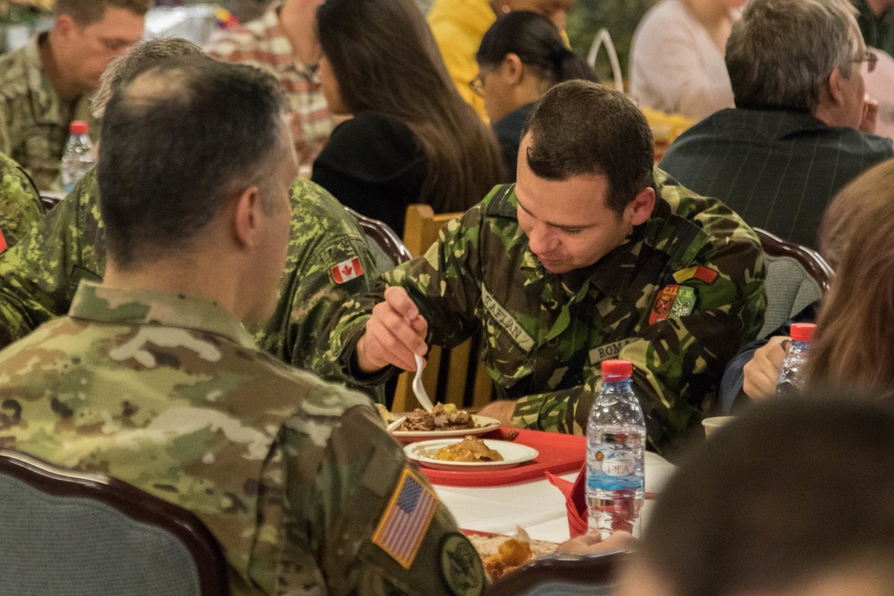 Thanksgiving at Mihail Kogalniceanu Airbase Romania