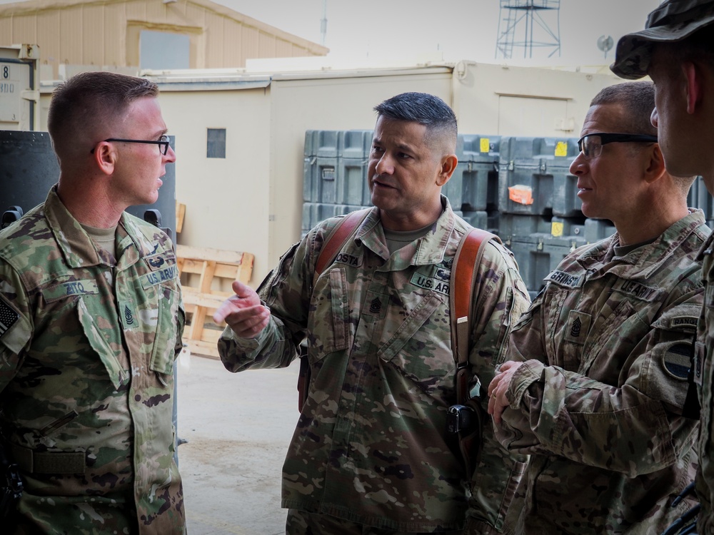 Command Sgt. Maj. of U.S. Army Forces Command Visits 35th CAB