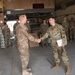 AFCENT Command Chief greets 407 AEG Airmen