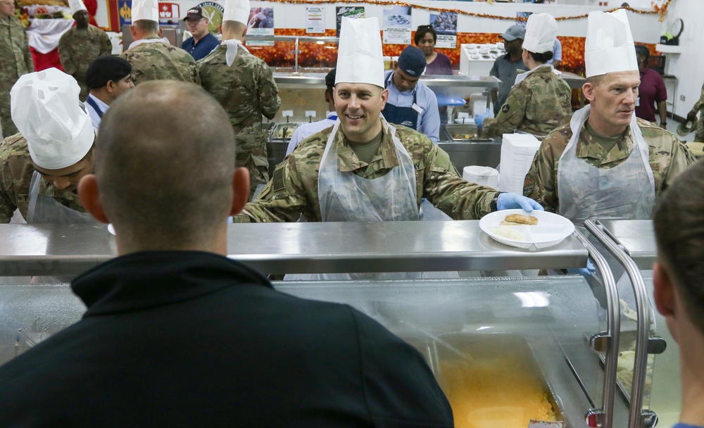 USARCENT Soldiers Celebrate Thanksgiving
