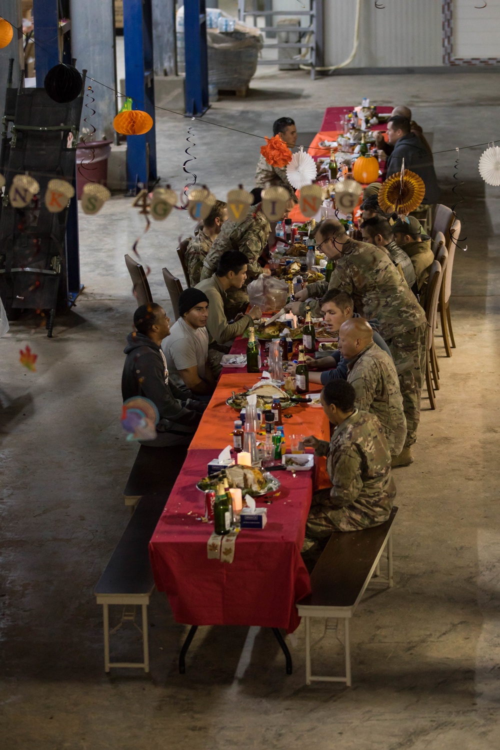 U.S. Army Soldiers Celebrates Thanksgiving in Syria