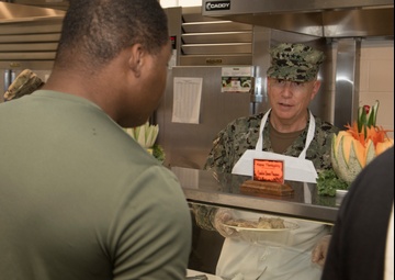 SOUTHCOM & JTF Leaders celebrate Thanksgiving with Troopers