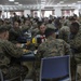 U.S. Marines at Southwest border enjoy Thanksgiving feast