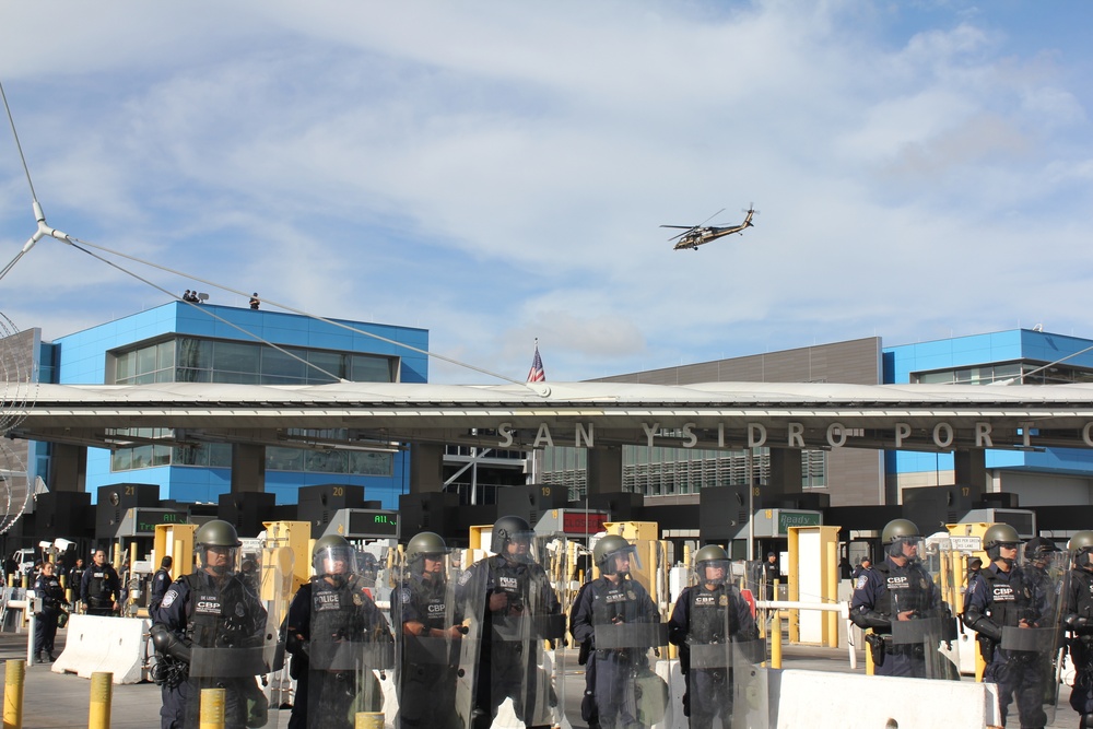 CBP executes planned readiness exercise at San Ysidro Port of Entry