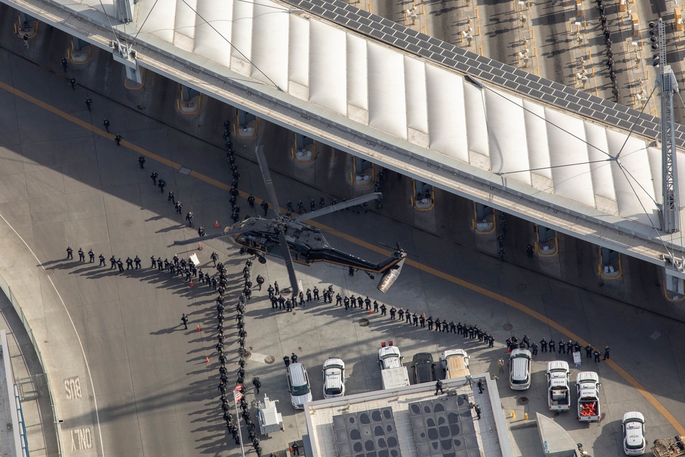 Readiness exercise at the San Ysidro Port of Entry