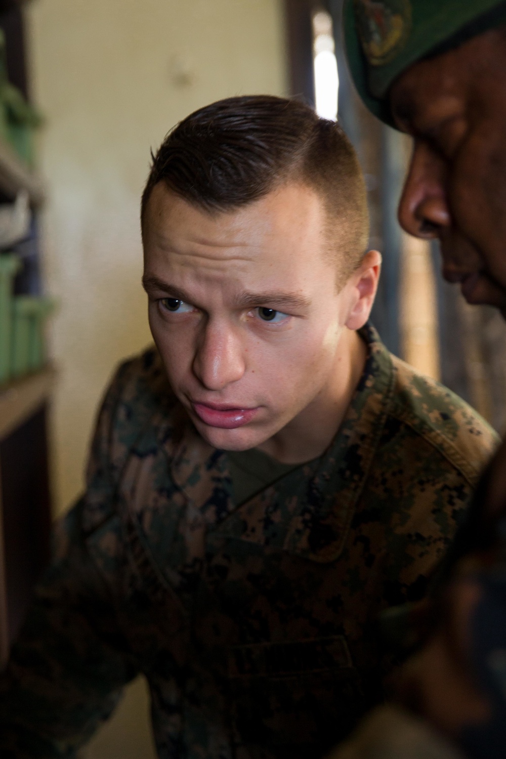 Koa Moana Inspects VMF's Radios