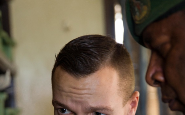 Koa Moana Inspects VMF's Radios