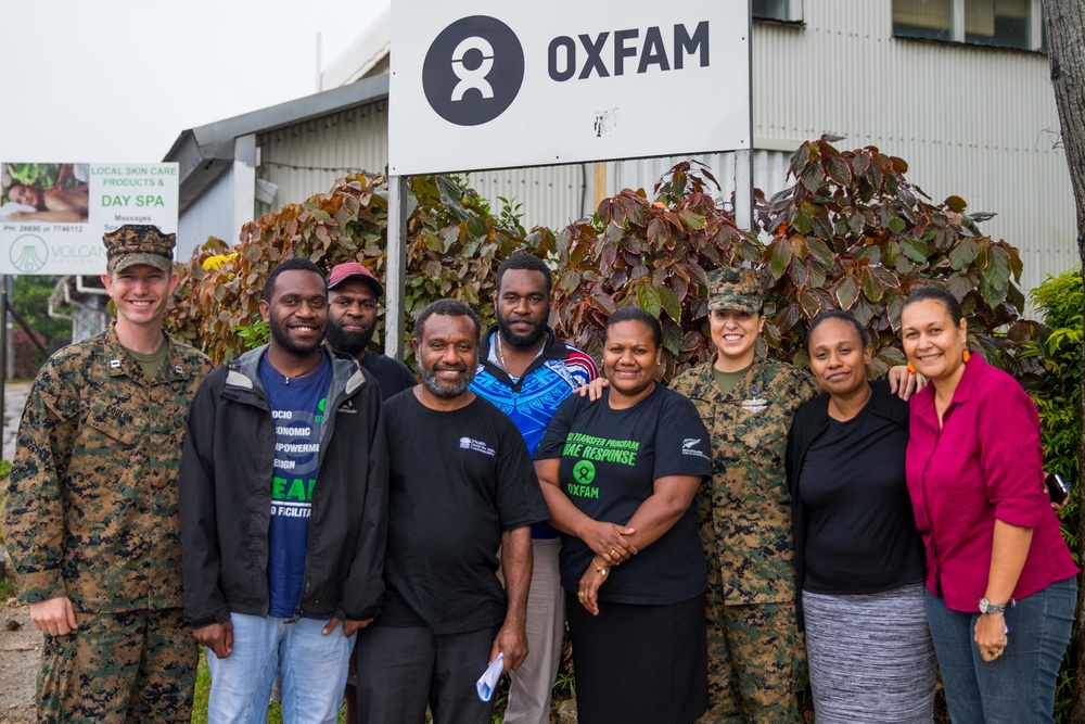 Koa Moana meets with Oxfam