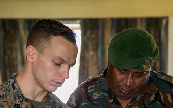 Koa Moana Inspects VMF's Radios